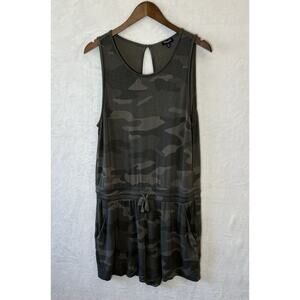 Splendid Women’s‎ Camouflage Romper Jumpsuit Size L Super Soft Sleeveless Summer